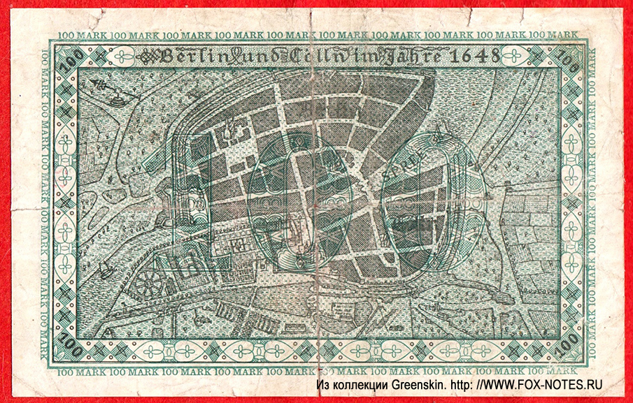 Magistrat der Reichshaupstadt Berlin 500000 Mark 1922