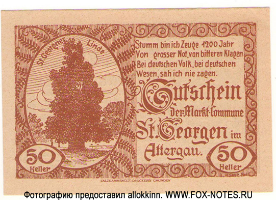 Sankt Georgen im Attergau 50  1920