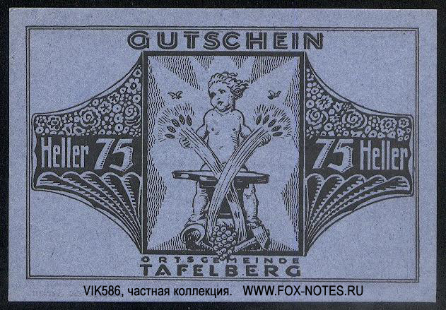 Ortsgemeinde Waidendorf 1920 Auflage 250 Serien