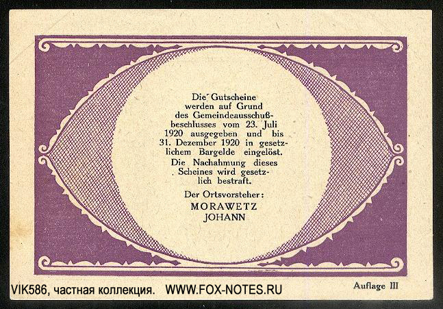 Ortsgemeinde Waidendorf 1920 Auflage III