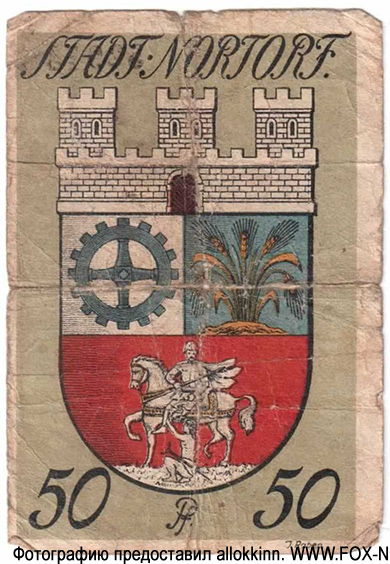 Stadt Nortorf 50 Pfennig 1920
