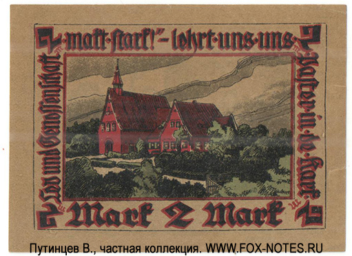 Pries-Friedrichsort 2 Mark 1922