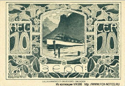 Ortsgemeinde Ebensee 10 Heller 1920