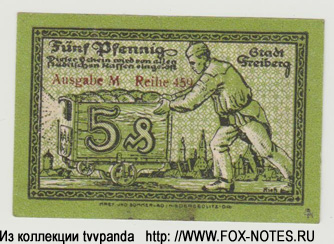 Freiberg 5 Pfennig 1920