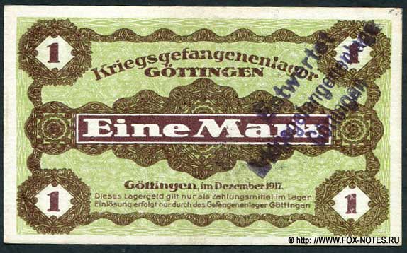 Kriegsgefangenenlager Göttingen 1 Mark 1917