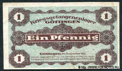 Kriegsgefangenenlager Göttingen 1 Pfennig 1917