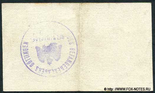 Kriegsgefangenenlager Göttingen 10 Pfennig 1917