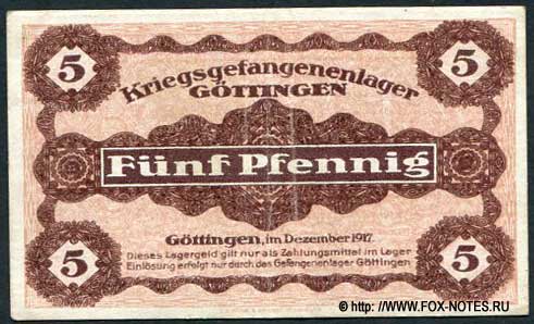 Kriegsgefangenenlager Göttingen 5 Pfennig 1917