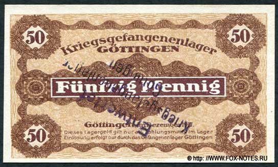 Kriegsgefangenenlager Göttingen 50 Pfennig 1917
