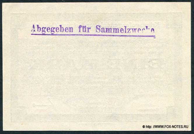 Kriegsgefangenenlager Golzern (Mulde) 1 Mark 1916