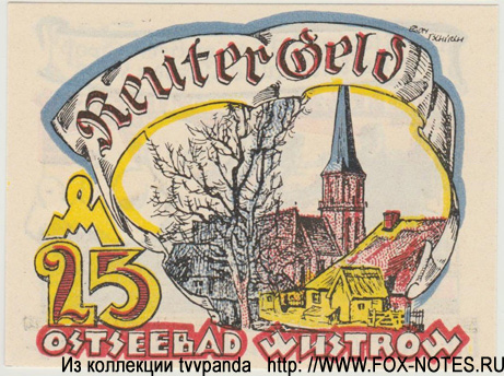 Stadt Wustrow 25 Pfennig 1922