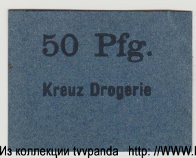 Kreuz Drogerie 50 Pfennig 