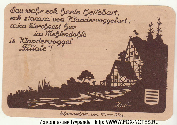 Nöschenrode 25 Pfennig 1921 Notgeld