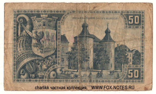 Stadt Jülich 50 Pfennig 1918