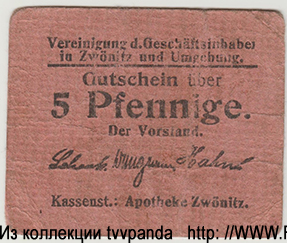 Apotheke Zwönitz 5 Pfennige