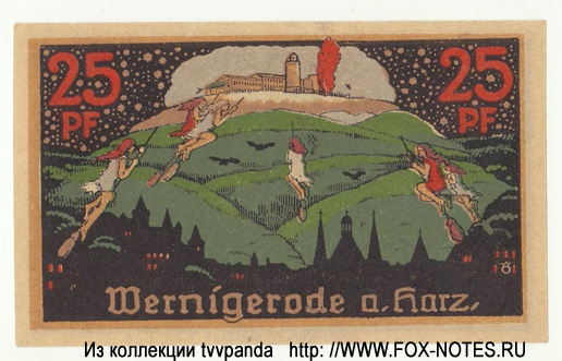 Stadt Wernigerode 25 Pfennig 1921