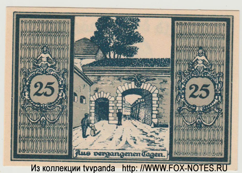 Notgeld der Stadt Glatz. 25 pfennig 1921