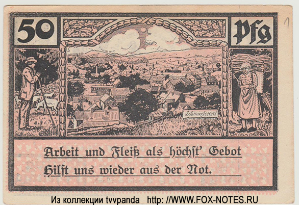 Schmiedefeld 50 Pfennig 1921