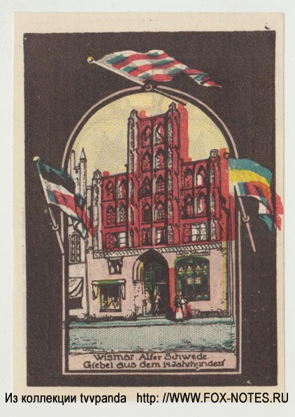 Stadt Wismar 50 pfennig 1921