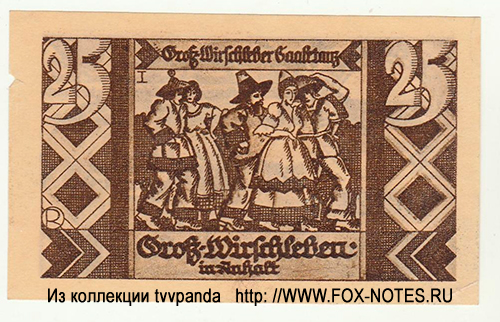 Groß Wirschleben 25 Pfennig 1921