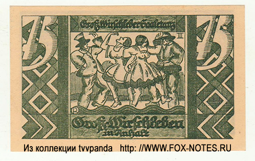Groß Wirschleben 75 Pfennig 1921