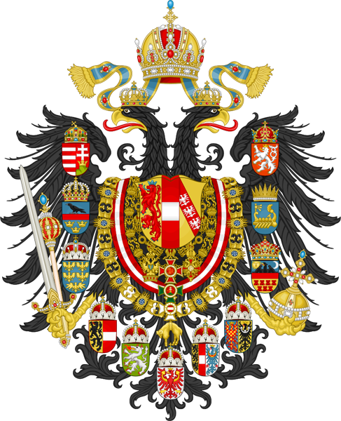 Mittleres gemeinsames Wappen Österreich-Ungarns 18671915