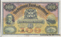  The National Bank Scotland.  100  1952.