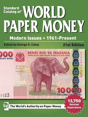 "Standard Catalog of World Paper Money, volume 3: Modern Issues 21 ed"