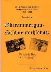 Kleingeldersatz aus Papier 1915 - 1922 Band 5 Oberammergau - Schwientochlowitz