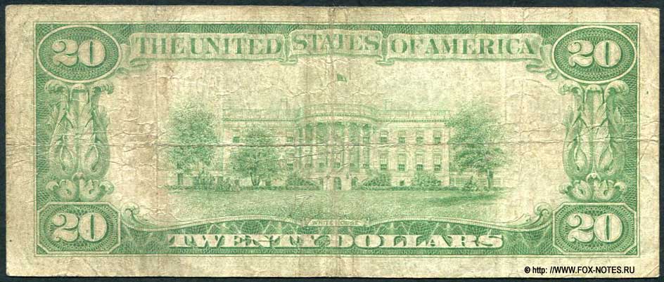 20 Dollars SERIES OF 1929
