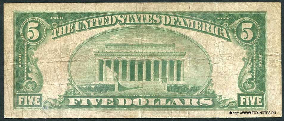 5 Dollars 1929