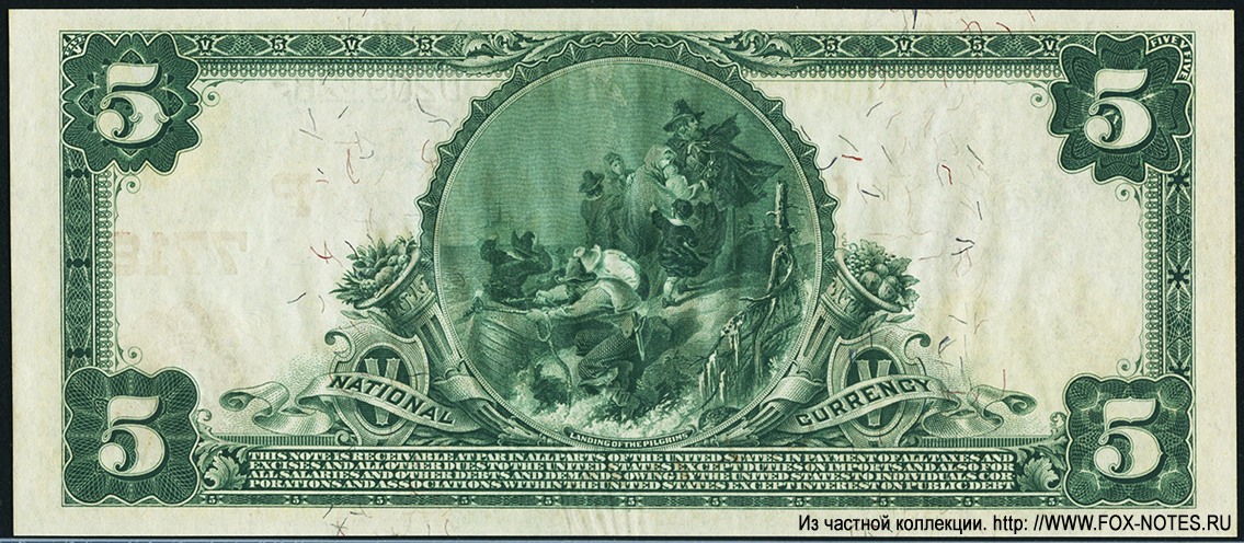 First National Bank of Fairbanks 5 dollars SERIES OF 1902 Lyons Roberts