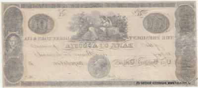 Bank of Augusta 100 Dollars