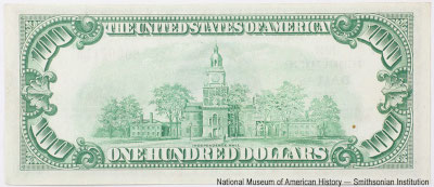 First National Bank in Dallas Texas. 100 dollars SERIES OF 1929. Jones, Woods. 