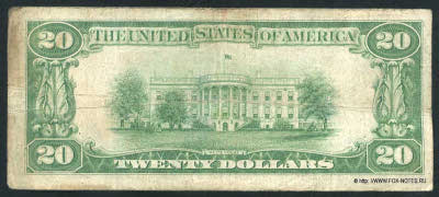 The Public Nacional Bank & Trust Company of Houston  20 dollars 1929