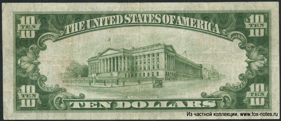 First National Bank of Scranton 10 dollars 1929