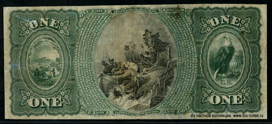 The First National Bank of Emporia 1 Dollar Series of 1875