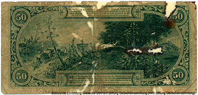 Banco Nacional (Buenos Aires) 50 Pesos 1º Enero de 1888.