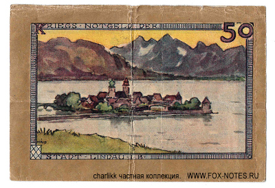 Stadt Lindau 50 Pfennig 1919