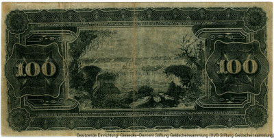 República Argentina. Banco Nacional Argentina. 100 Peso 1895.