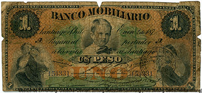 Banco Mobiliario 1 peso 1875