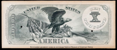 United States Notes 10000 dollars 1878 proof