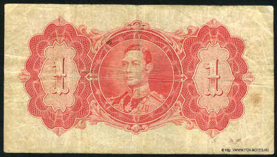 GOVERNMENT OF BRITISH GUIANA 1 pound 1938