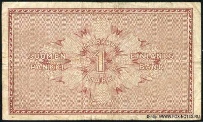  . Suomen Pankki - Finlands Bank.  1   1918 .