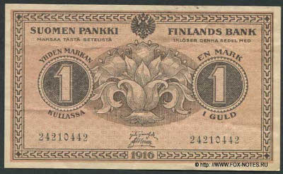   .   (Suomen Pankki, Finlands Bank).  1    1916 .